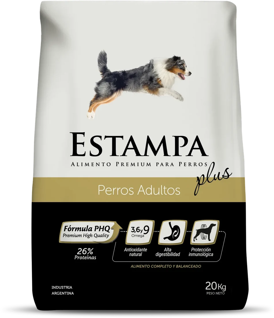 Estampa Plus Perro Adulto 20 kg